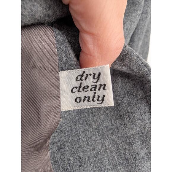 Vintage Pendleton 100% Virgin Wool Blazer Gray Single Button Heritage Classic LG - Picture 6 of 15